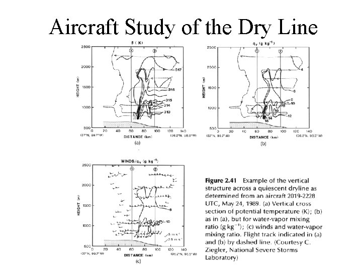 Aircraft Study of the Dry Line 