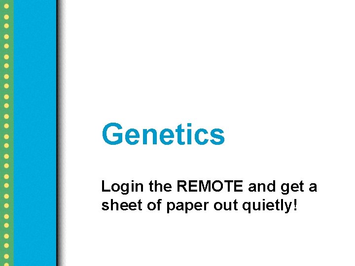 Login the REMOTE and get a sheet