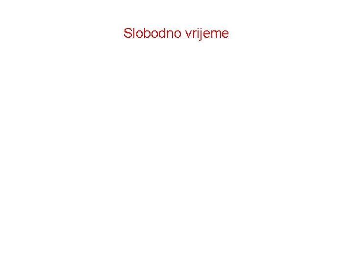 Slobodno vrijeme 