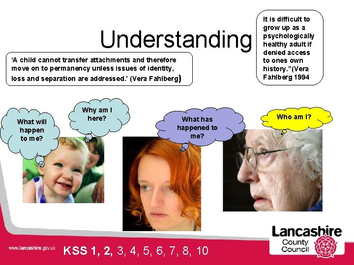 Understanding ‘A child cannot transfer attachments and therefore move on to permanency unless issues
