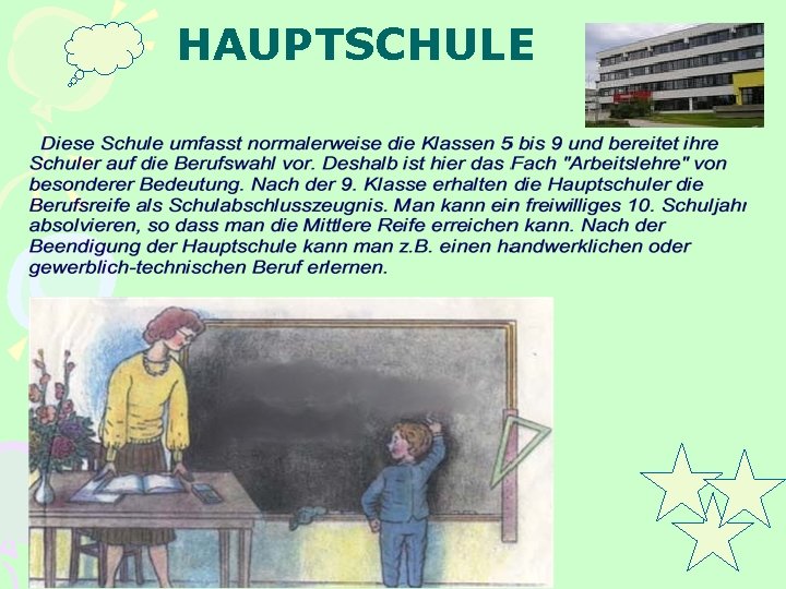 HAUPTSCHULE 