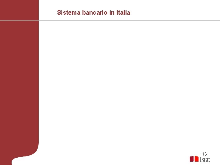 Sistema bancario in Italia 16 