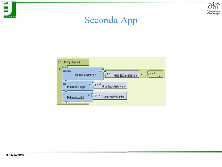 Seconda App © F. M. Zanzotto 