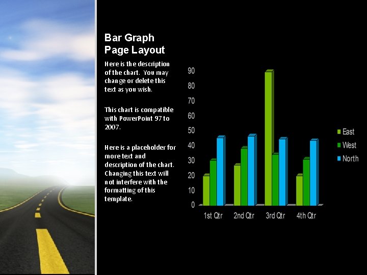 Bar Graph Page Layout Here is the description of the chart. You may change Bar Graph Page Layout Here is the description of the chart. You may change