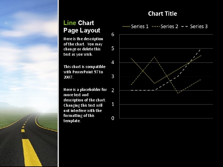 Line Chart Page Layout Here is the description of the chart. You may change Line Chart Page Layout Here is the description of the chart. You may change