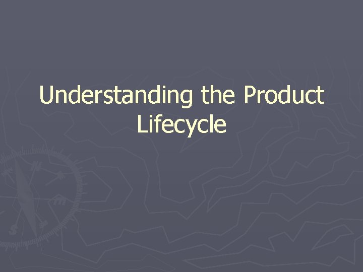 Understanding the Product Lifecycle 