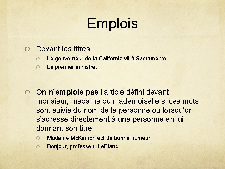 Emplois Devant les titres Le gouverneur de la Californie vit à Sacramento Le premier