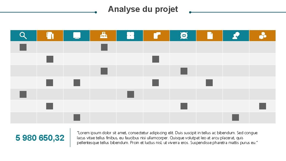 Analyse du projet 5 980 650, 32 “Lorem ipsum dolor sit amet, consectetur adipiscing