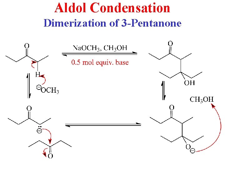 Aldol Condensation Dimerization of 3 -Pentanone 