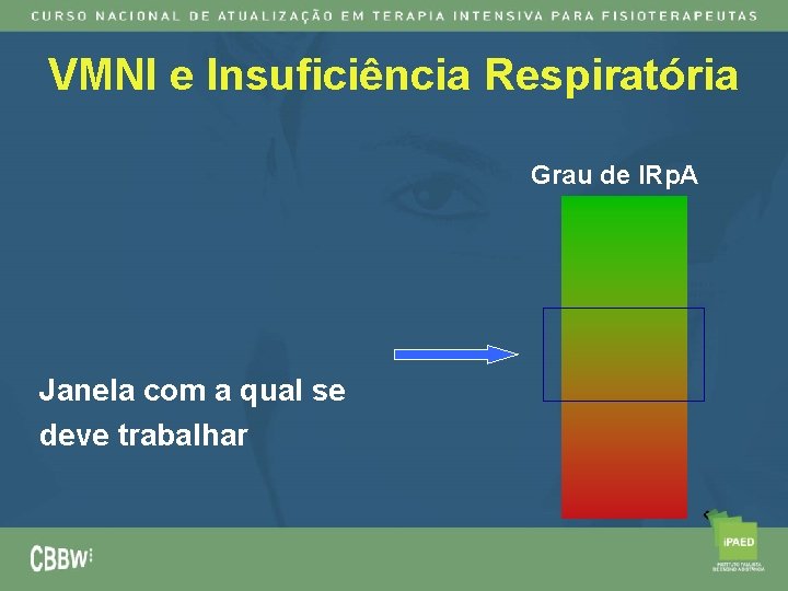 VMNI e Insuficiência Respiratória Grau de IRp. A Janela com a qual se deve