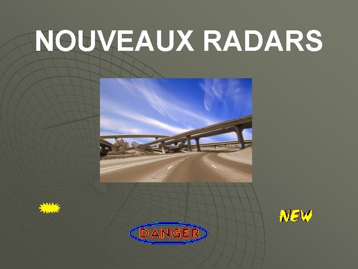 NOUVEAUX RADARS 