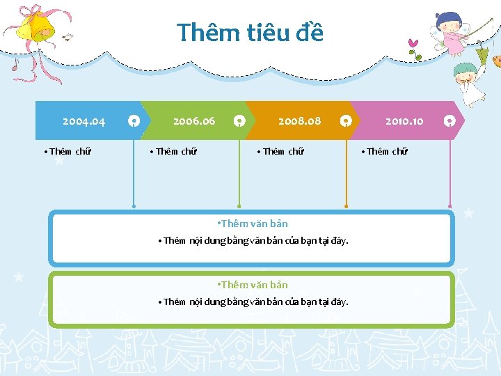 Thêm tiêu đề 2004. 04 • Thêm chữ 2006. 06 • Thêm chữ 2008.