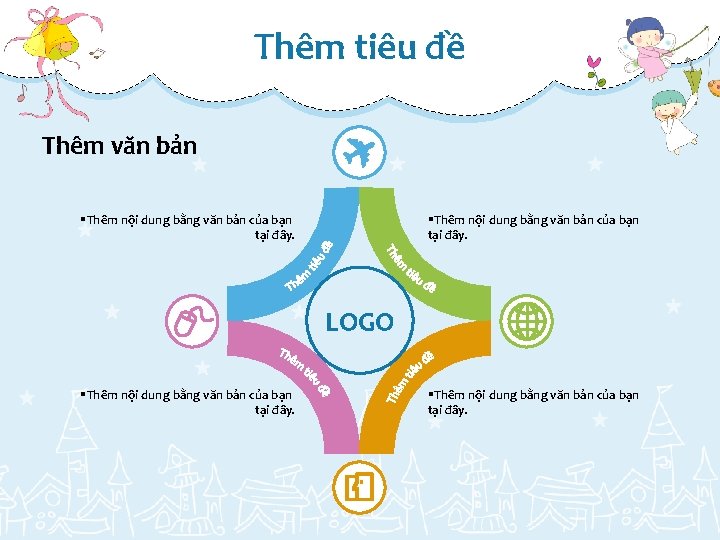 Thêm tiêu đề Thêm văn bản §Thêm nội dung bằng văn bản của bạn