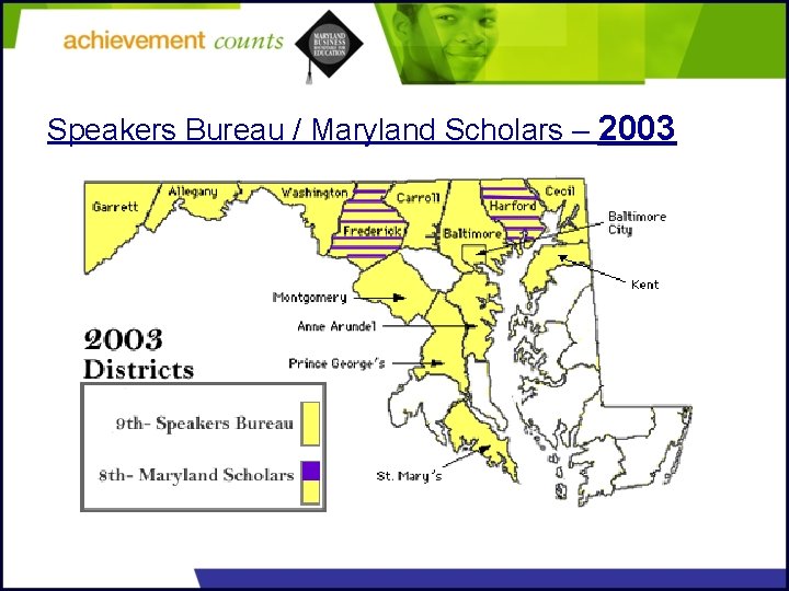 Speakers Bureau / Maryland Scholars – 2003 