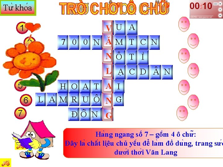 Tư kho a 1 2 3 N Ô T I N 4 5 6