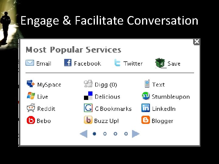 Engage & Facilitate Conversation 