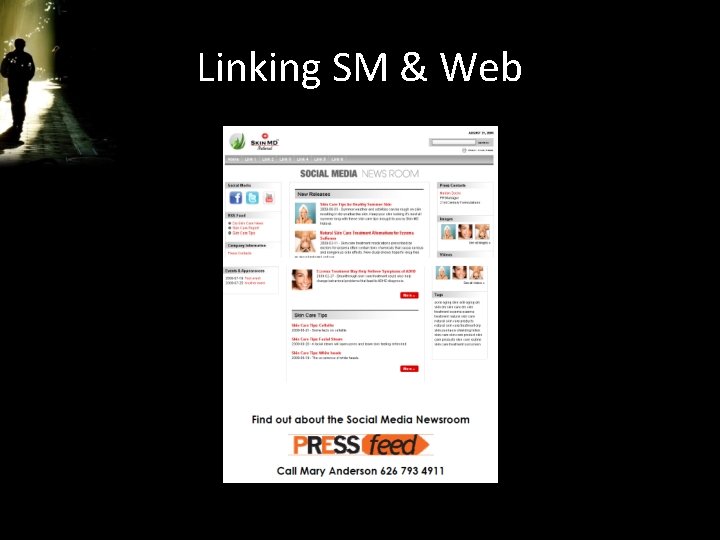 Linking SM & Web 