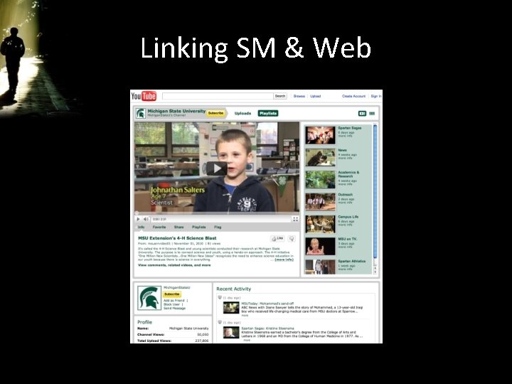 Linking SM & Web 