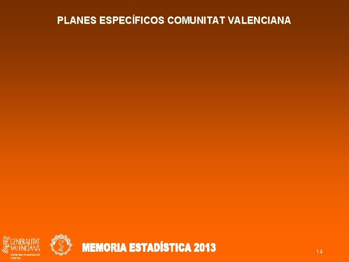 PLANES ESPECÍFICOS COMUNITAT VALENCIANA 14 