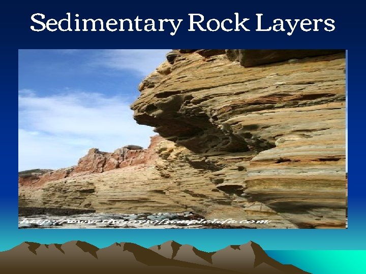Sedimentary Rock Layers 