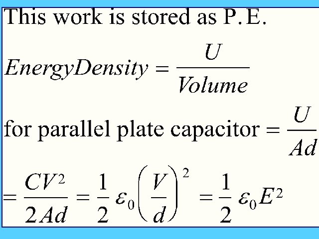 Energy Density 