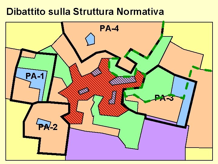 Dibattito sulla Struttura Normativa PA-4 PA-1 PA-3 PA-2 