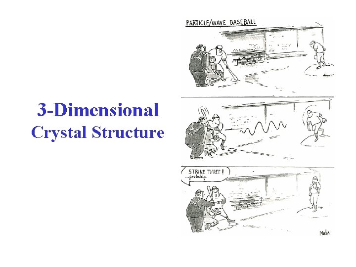 3 -Dimensional Crystal Structure 