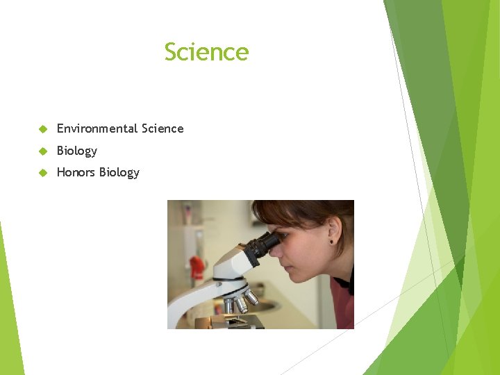 Science Environmental Science Biology Honors Biology 