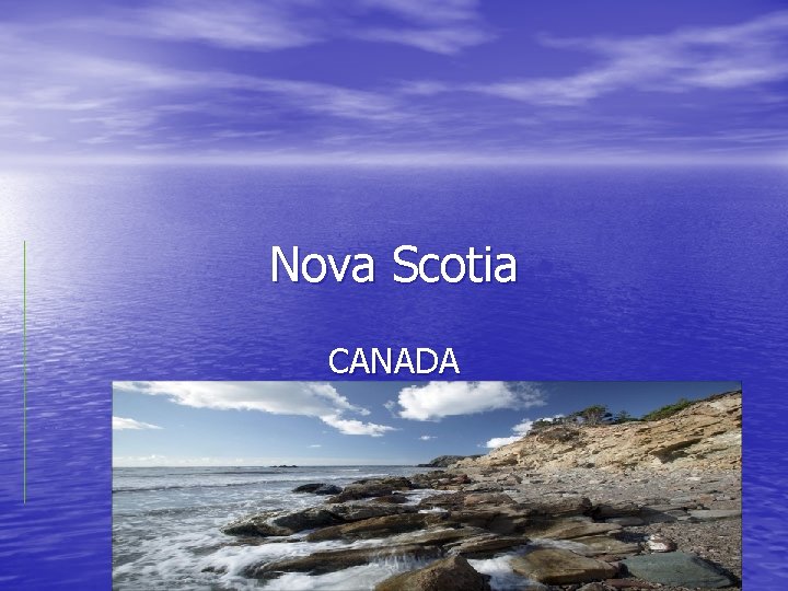 Nova Scotia CANADA 