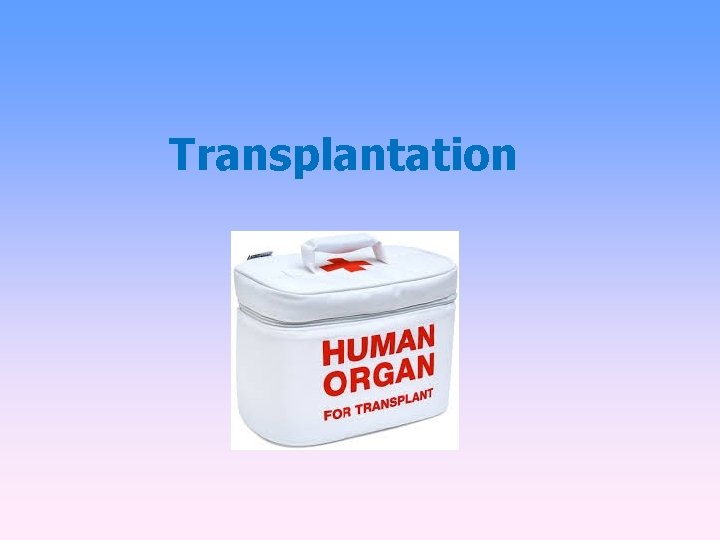 Transplantation 