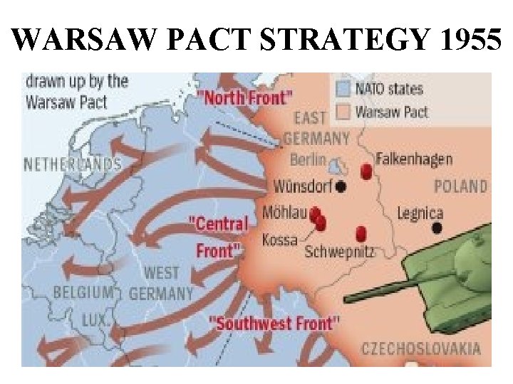 WARSAW PACT STRATEGY 1955 