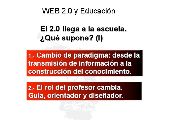 WEB 2. 0 y Educación 