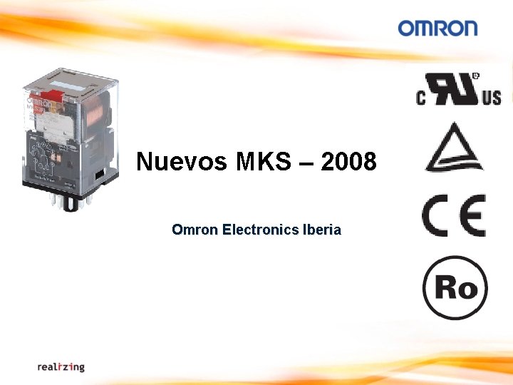 Nuevos MKS – 2008 Omron Electronics Iberia 
