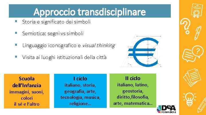 Approccio transdisciplinare § Storia e significato dei simboli § Semiotica: segni vs simboli §