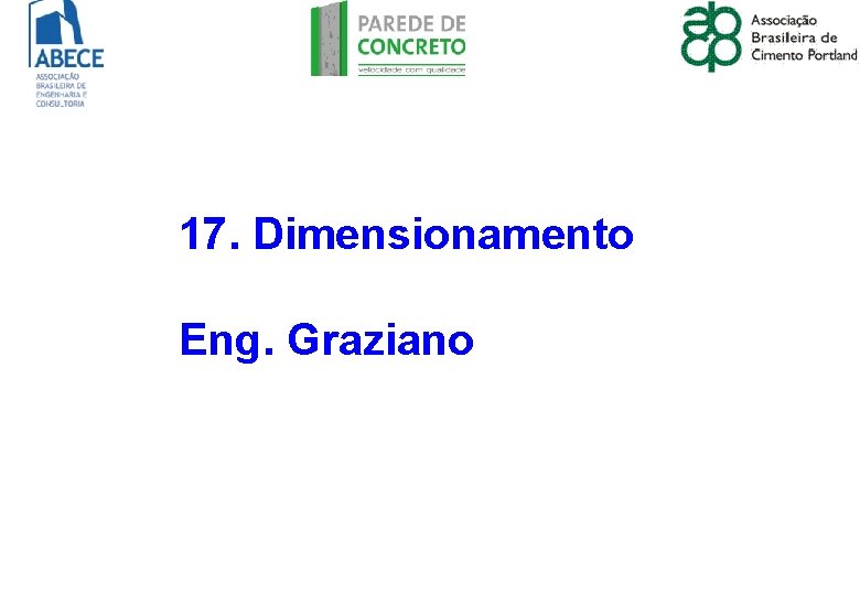 17. Dimensionamento Eng. Graziano 