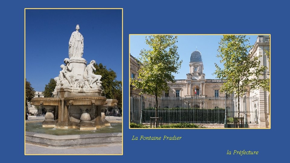 La Fontaine Pradier la Préfecture 