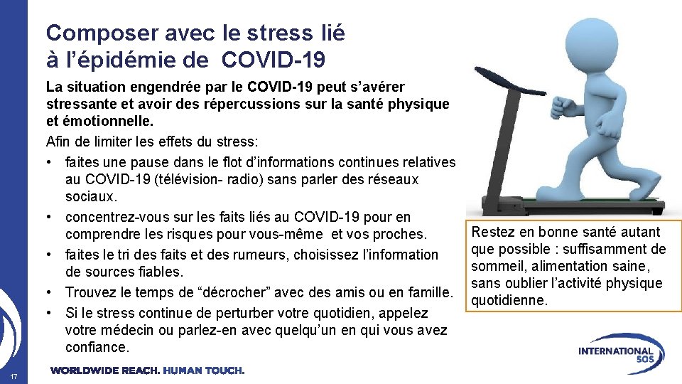 Composer avec le stress lié à l’épidémie de COVID-19 La situation engendrée par le