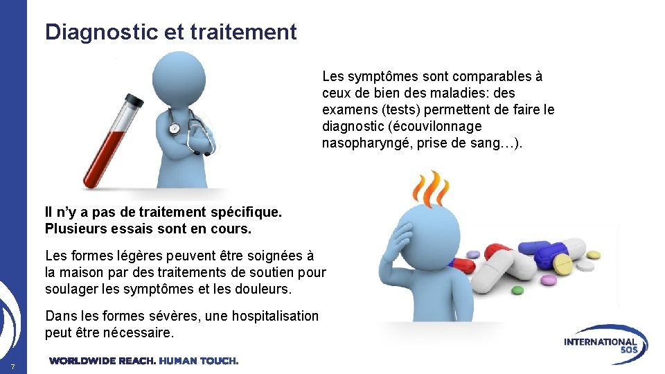 Diagnostic et traitement Les symptômes sont comparables à ceux de bien des maladies: des