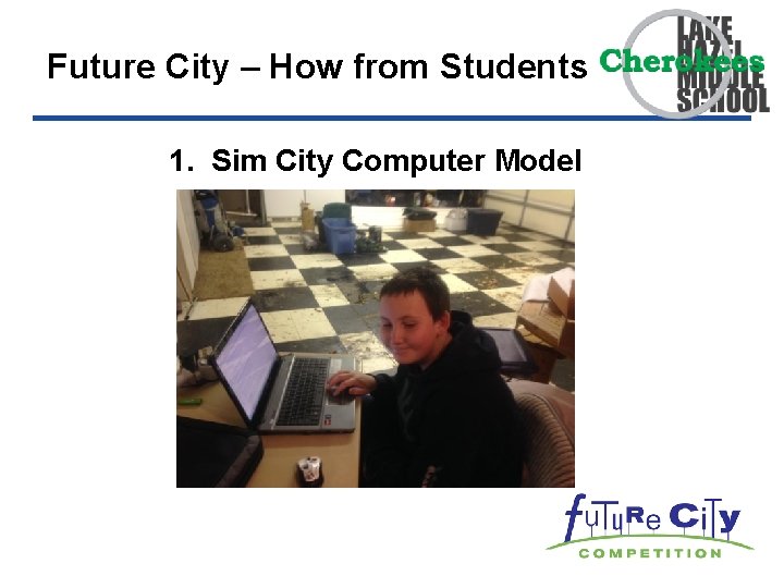 Future City – How from Students 1. Sim City Computer Model 