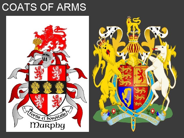 COATS OF ARMS 