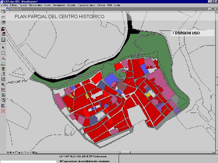 PLAN PARCIAL DEL CENTRO HISTORICO • DIVISION USO 