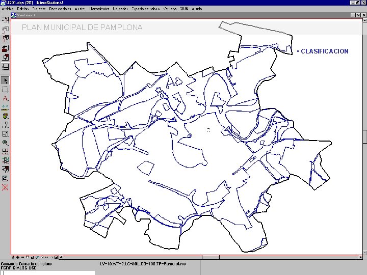 PLAN MUNICIPAL DE PAMPLONA • CLASIFICACION 