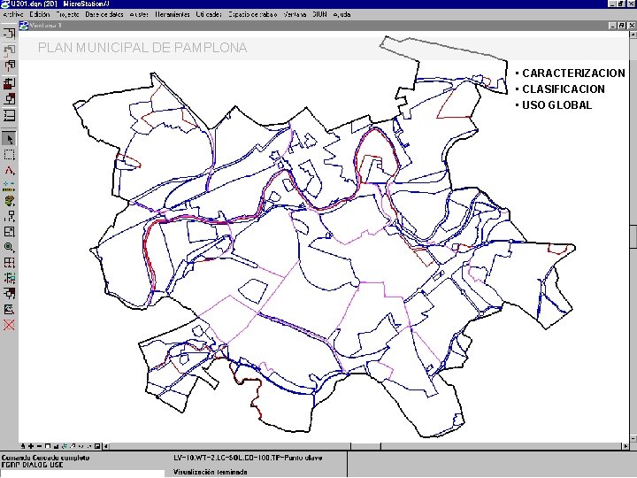 PLAN MUNICIPAL DE PAMPLONA • CARACTERIZACION • CLASIFICACION • USO GLOBAL 