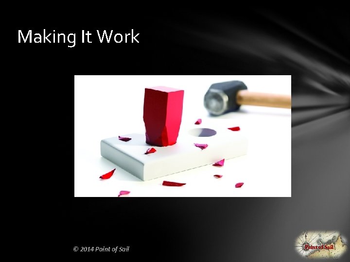 Making It Work © 2014 Point of Sail 