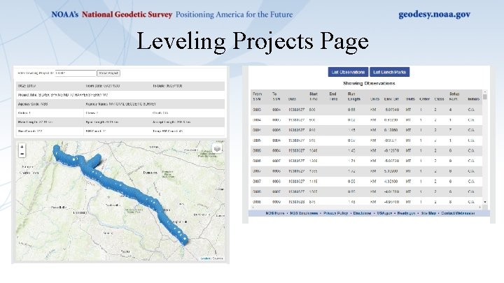 Leveling Projects Page 