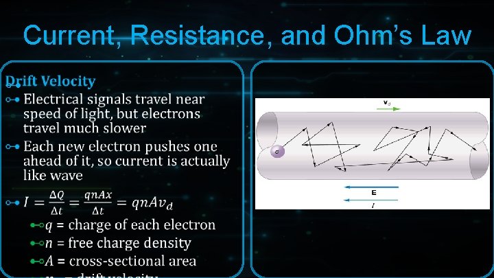 Current, Resistance, and Ohm’s Law ⊶ Current, Resistance, and Ohm’s Law ⊶