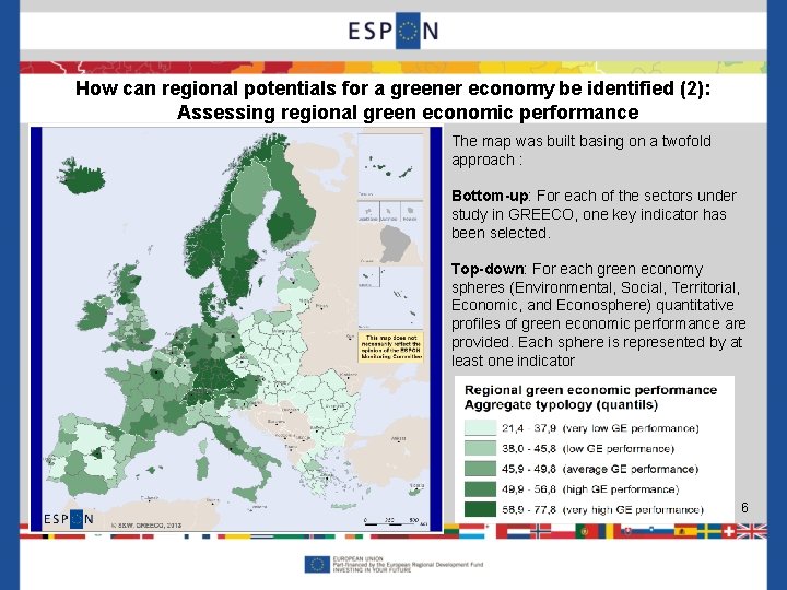 How can regional potentials for a greener economy be identified (2): Assessing regional green