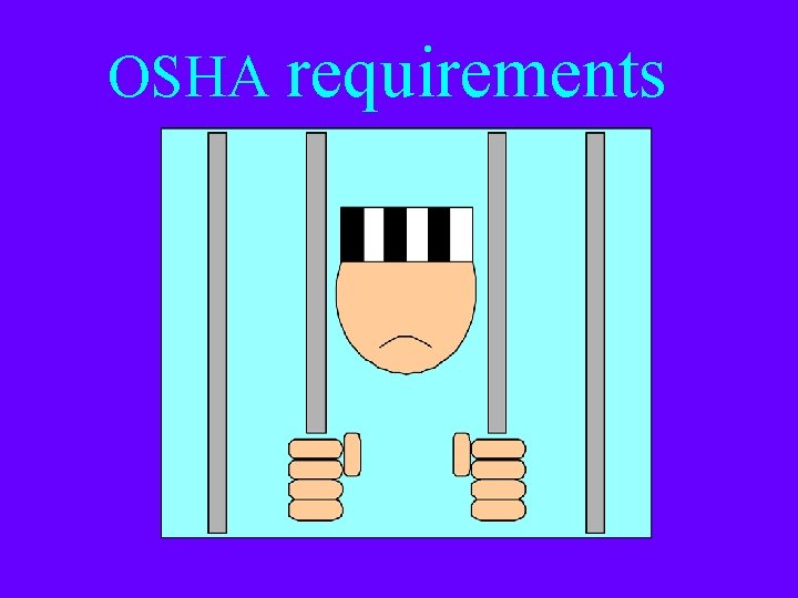 OSHA requirements 