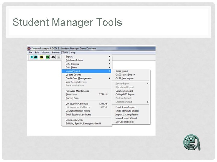 Student Manager Tools 