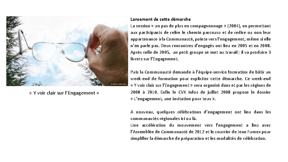 Lancement de cette démarche La session « un pas de plus en compagnonnage »